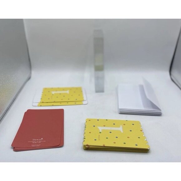 Mara-Mi Baby Announcement Photo Cards 10 Count Flocked 4" x 6" Little 1 Yellow - Picture 3 of 16